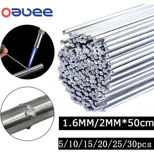 Low Temperature Easy Melt Aluminum Welding Rods Weld Bars Cored Wire 2mm Rod Solder for Soldering Aluminum No Need Solder Powder