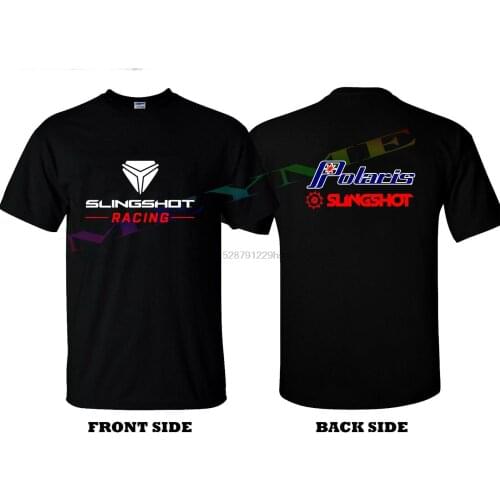New Slingshot Racing Black Logo Polaris Tshirt Tee S M L Xl Xxl