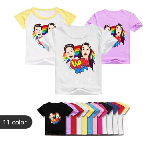 New Fashion Cotton Me Contro Te Baby Boys T-Shirts Children Kids Cartoon Print Short Sleeve T Shirts Girls Tops Clothing Tees