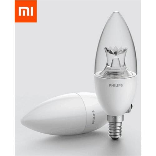 Original Xiaomi Mijia LED Lamp Wifi Remote Control by MIHOME APP E14 Candle Bulb night light 3.5W 220-240V Smart Home Kits