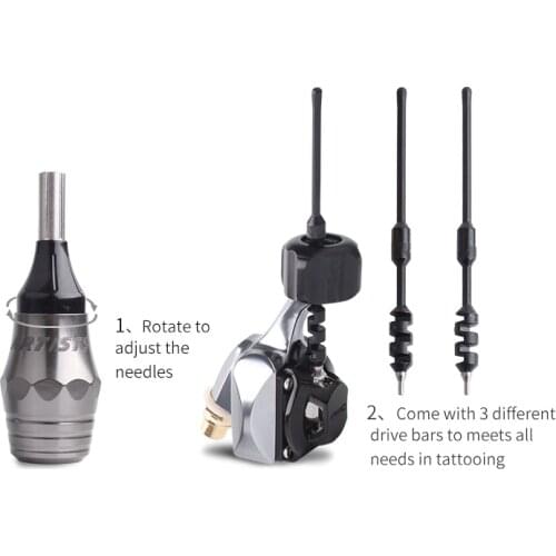 Tattoo machine tattoo gun wiith power supply best quaility For Free Shipping