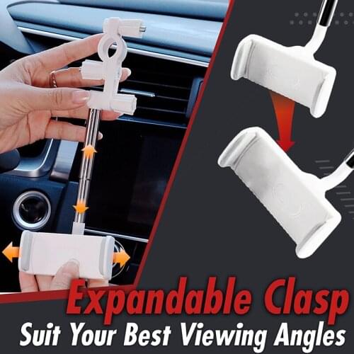 360 Degree Adjustable Rear View Mirror Phone Stand Holder Universal Smartphone Cradle For Cell Phone Bracket Stand Accessories