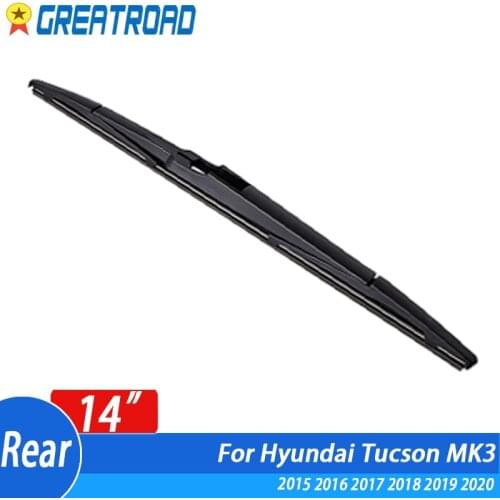Wiper 14" Rear Wiper Blade For Hyundai Tucson MK3 2015 2016 2017 2018 2019 2020 Windshield Windscreen Tailgate Window