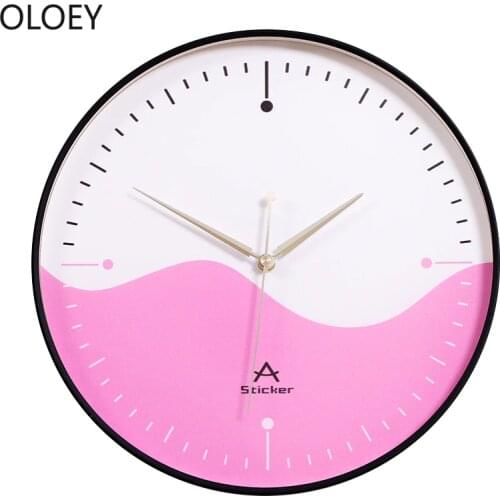 Nordic Luxury Wall Clock Modern Design Living Room Bedroom Silent Home Decor Clocks Mechanism Wall Watch Kitchen Clock Brief