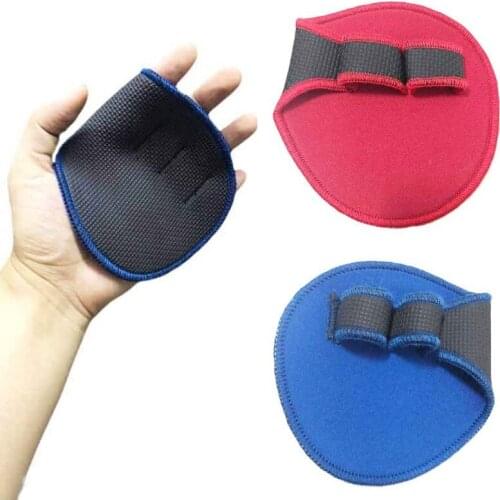 Unisex Weight Lifting Training Gloves Gym Bench Press Exercises Hand Palm Protector Fitness Sports Dumbbell Grips Pads