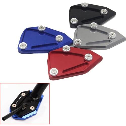 Universal Motorcycle Bike Foot Support Grip Stand Support Side Base Plate Pad Fit For BMW C650GT C600 SPORT
