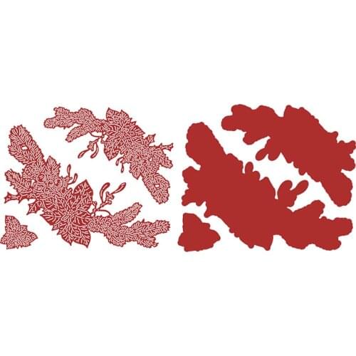 Plant Flower Vine Die Cutting Dies Scrapbook Diary Decoration Stencil Embossing Template DIY Greeting Card Handmade 2021