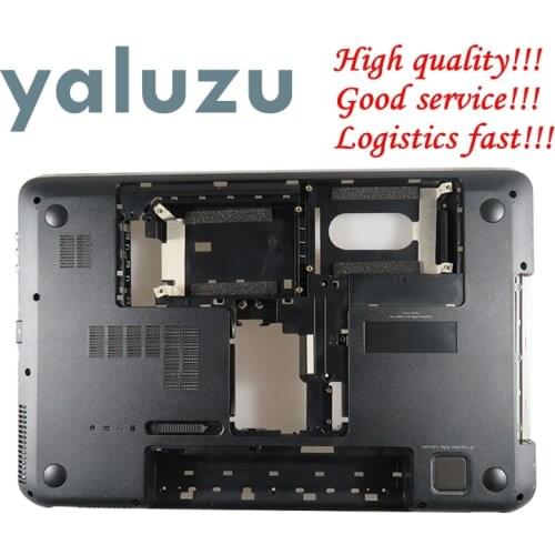 YALUZU 95%New for HP for Pavilion DV7 DV7-6000 Series Bottom base case Cover 665978-001 Shell LOWER CASE Laptop BLACK 680944-001