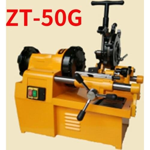 ZT-50G Electric Pipe Cutting And Threading Machine Water Pipe Turning Machine Tooth Opener Fire Pipe Twisting Machine 220/380V