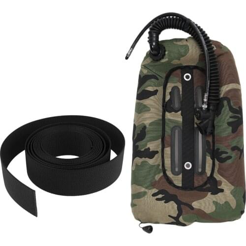 18lbs Scuba Diving Donut Wing BCD Buoyancy Compensator Device with 3.5m Standard Webbing Weight Belt Diving Equipment