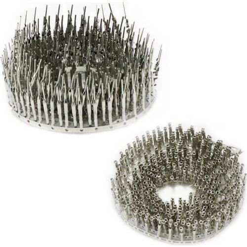 200PCS 2.54mm Pitch Female Pin Connector Dupont Jumper Wire Cable Female Pin Crimp Terminal Connector(Female)