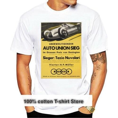 2019 Auto Union Sieg Tazio Nuvolari Vintage Poster artist Mundorff Germany c 1938 Premium T Shirt