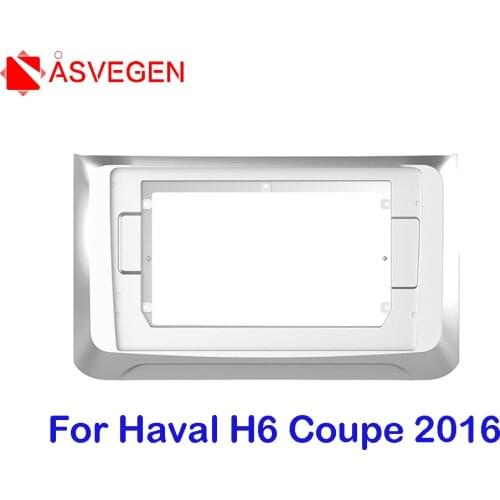 10.1 Inch Car Fascia For Haval H6 Coupe 2016 Fascias Audio Fitting Adaptor Panel Frame Kits Car DVD Frame Dashboard