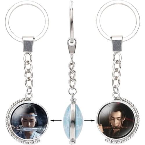 Hot Anime Mo Dao Zu Shi Key Chains Holder Fashion Cartoon Cultivation Keyrings Keychain Jewelry Gift