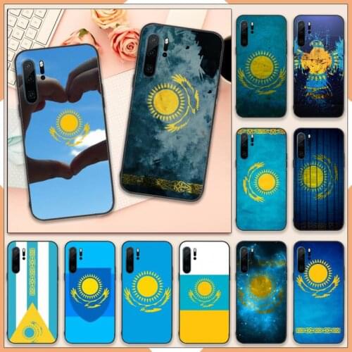 Kazakhstan flag Phone Case For Huawei P40 P20 P30 lite Pro P Smart 2019 Mate 40 20 10 Lite Pro Nova 5t