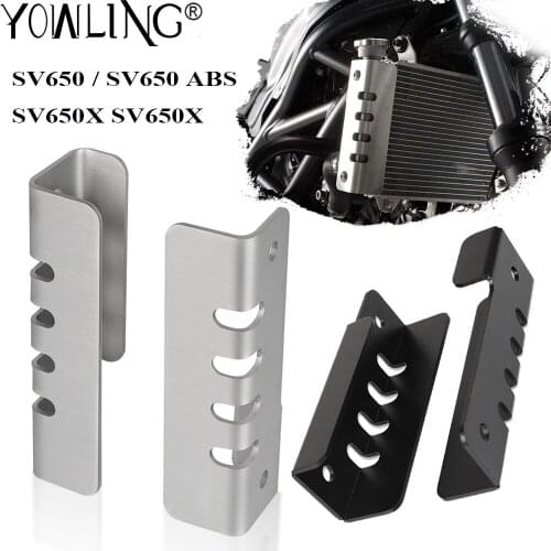 For SUZUKI SV650 ABS 2015-2021 Radiator Guard Grille Grill Cover Protection SV650X SV650 X 2018 2019 2020 2021 Water Tank Guard