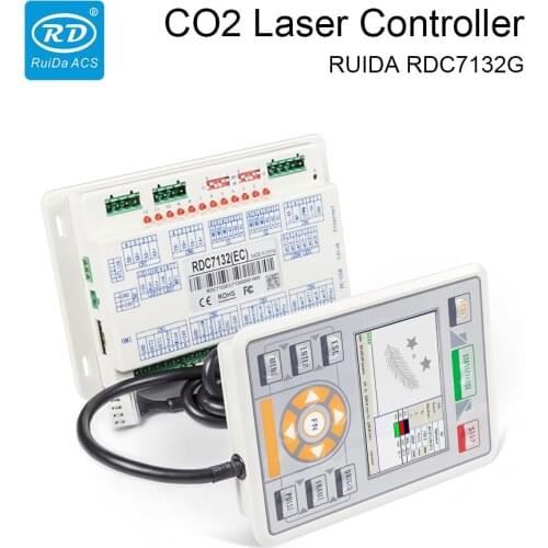 Ruida RDC7132G CO2 Laser Controller CNC System Laser Control Panel for CO2 Laser Engraving Cutting Machine ReplaceTrocen Leetro