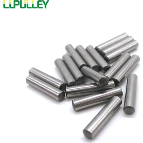 LUPULLEY Metal Dowel Cylindrical Pins 8/10mm Diameter 8*10mm 10*10mm 12*12mm 15*15mm 18*18mm 20*20mm Steel Pin 5pcs/lot