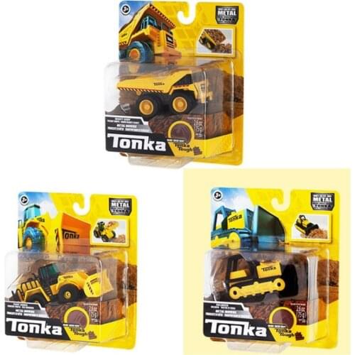 Tonka Mini alloy series dump truck bulldozer front loader sand truck model