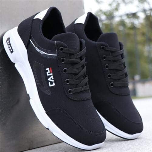Spring and Summer New Mens Casual Shoes Soft Bottom Breathable Mens Canvas Shoes Rubber Male Flat Shoes