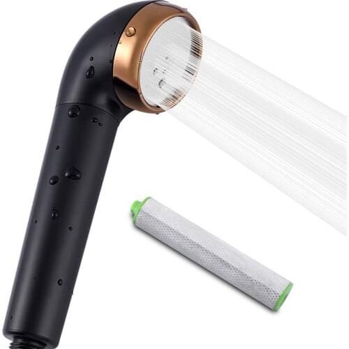 360 Degrees Rotating Shower Head 3 Mode Adjustable Water Saving Shower Head Bathroom Shower Faucet HandHold Rainfall Jet Spray