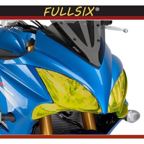 New Motorcycle headlight cover protection Front Headlight Cover Screen for SUZUKI GSX-S1000F 2015-2019 front lamp cover