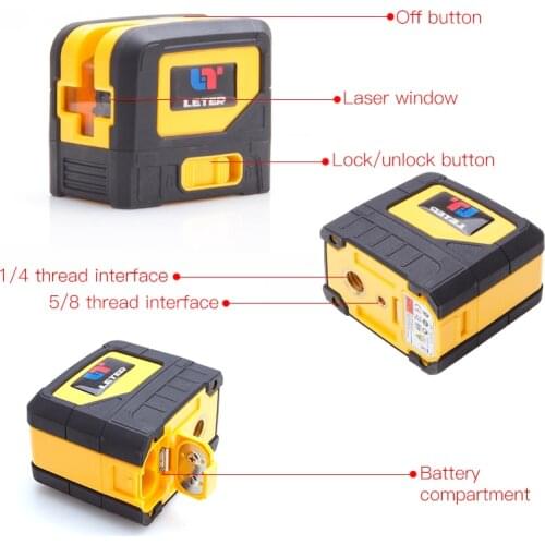 New leter green laser level red laser lineWith laser down point