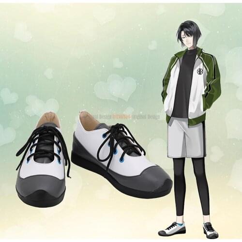 Matsui Gou Shoes Cosplay Touken Ranbu Matsui Gou Cosplay Boots Leather Shoes Custom Made