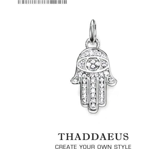 Pendant Fatimas Hand,2019 Brand Fashion Trendy 925 Sterling Silver Jewelry Europe Bijoux Accessories Gift For Soul Woman Men