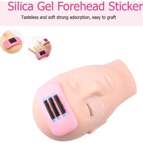 Blueyes Graft Lashes Accessories Eyelash Silicone Forehead Stickers Planting Tools Eyelashes Extension Stand Pallet Pad Makeup