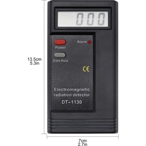 Tester DT-1130 Portable Digital Handheld Electromagnetic Radiation Detector EMF Meter Radiation Dosimeter Monitor Tester