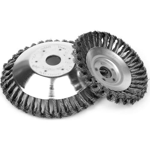 6/8 Inch Steel Wire Grass Trimmer Head Garden Weed Brush Cutter Mower Removal Weeding For Lawn