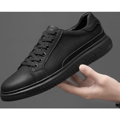 Men Brogue Loafers Genuine Leather Shoes Outdoor Lace-up Breathable Summer Leisure Mens Sneakers Shoes Free Drop Shipping L5