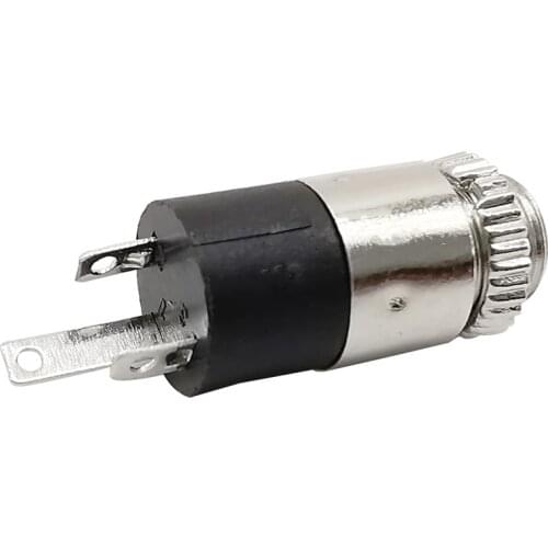 1PCS PJ392 3.5mm Stereo Female Sockect Jack with Screw, 3.5 Audio Headphone Connector PJ-392