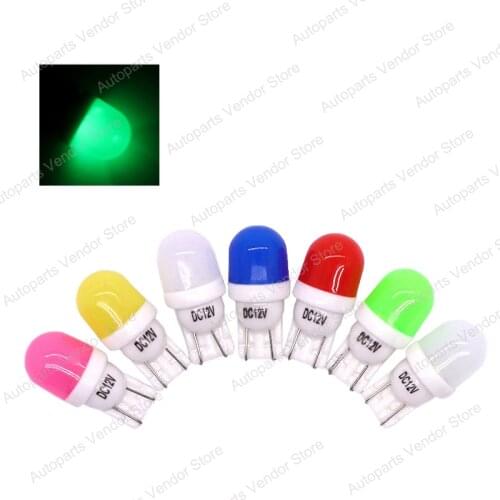 20Pcs Green T10 5630 2SMD Ceramic LED Bulbs Replacement Clearance Lamps Reading License Plate Lights 12V