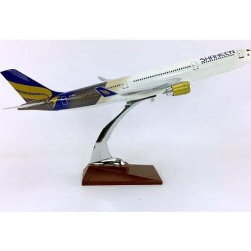 40CM 1:172 Alloy Airbus A330-300 model Pakistan SHAHEEN airlines W base aircraft plane collectible display model collection Toys