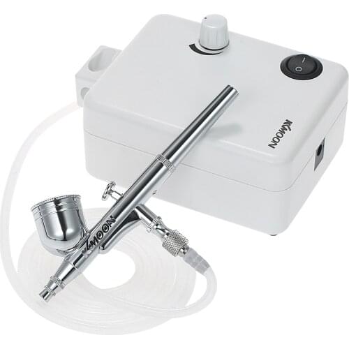 Dual Action Airbrush Air Compressor Set Gravity Feed Air Brush Kit spray gun Sandblaster for Art Painting Tattoo Craft nail Cake