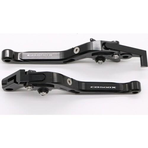 For Honda CB500X 2013 2014 2015 2016 2017 Motorcycle Accessories Aluminum CNC Brake Clutch Lever Foldable Adjustable Extendable