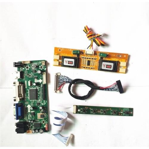 For LM170E01-A6K1/A6K3 HDMI-Compatible DVI VGA CCFL LVDS 30Pin 17" 1280*1024 M.NT68676 screen controller board LCD monitor