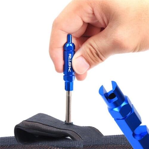 Double Head Multifunction MTB Schrader Presta Valve Core Removal Tool Bicycle Inner Tube Wrench Screwdriver Disassembly#270553