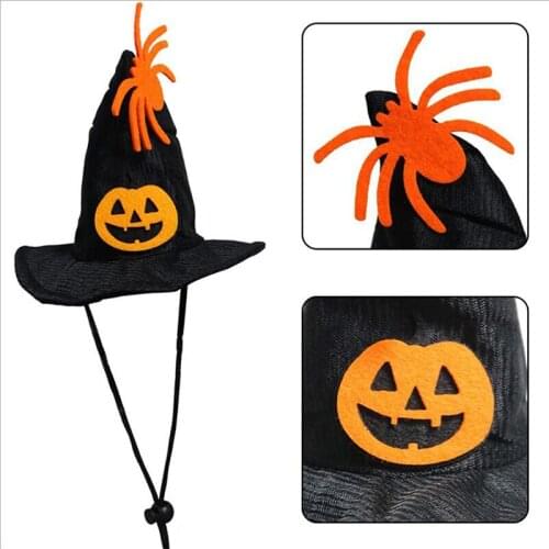 Hat Halloween Pet Small Mini Cap Cat Cape Cute Hot Sale Cap Pet Scarf Sets Pet Supplies 2021 New Fashion