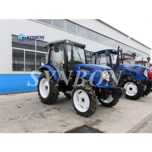 Small Orchard Farm Equipment 80HP 4 *4 Hydraulic High Power Agriculture Machinery Mini Wheel Walking Tractor