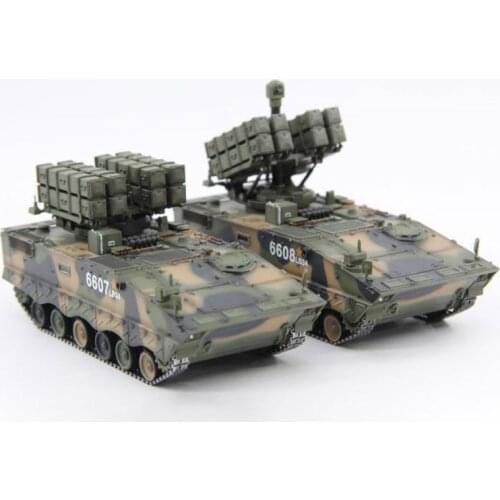 1:72 Scale China Red Arrow 10 Anti-Tank Missile Launch Vehicle Camouflage Tank Model Diecast Toy for Collectible Display Gift