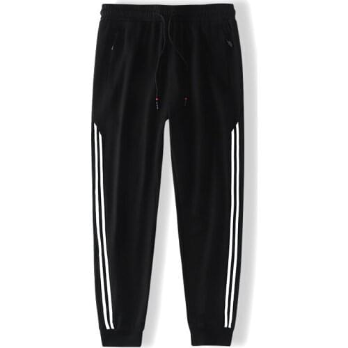 Zipper Printed Baggy men pants Super Loose Elastic Harem Pants Cotton Sweatpants Casual Trousers Large Big Plus Size 8XL