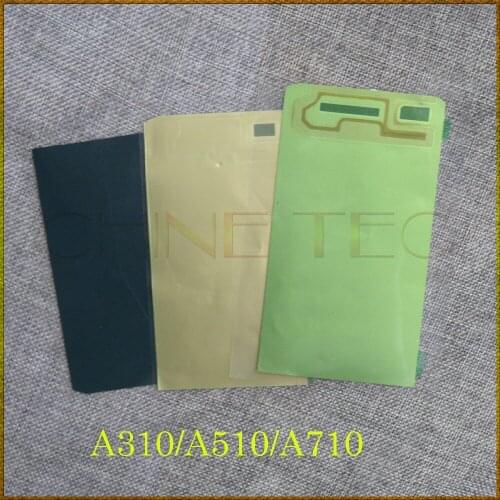 100x real original Replacement Back Adhesive Glue Sticker Strip For Samsung Galaxy A3 A5 A7 2016/A310 A510 A710 Screen Backlight