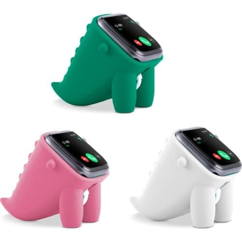 Fashion Cartoon Silicone Watch Stand for Apple Watch 1 2 3 4 5 High Quality Watch Base Stand for Apple Universal Watch