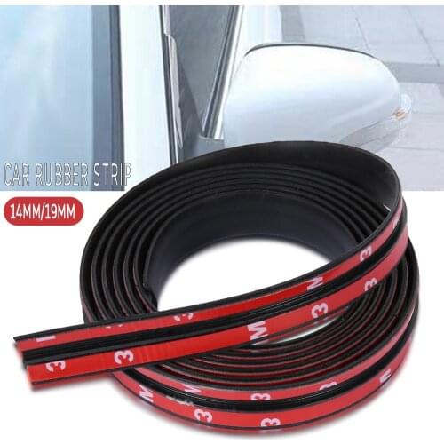 Auto Window Edge Windshield Roof Rubber Sealing Strip Noise Insulation Accessories Rubber Seal Strips Car Seal Protector Sticker