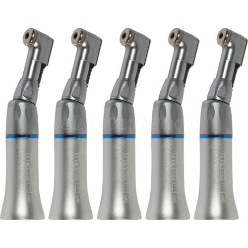 5PCS Dental Slow Low Speed Contra Angle Handpiece Latch E-Type Fit NSK SEASKY
