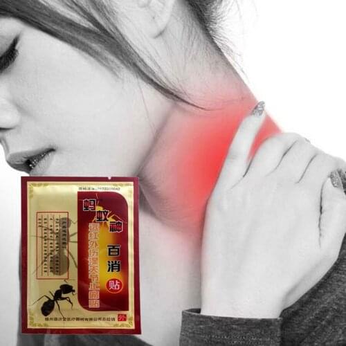 24Pcs/lot Black Ant Rapid Pain Relief Patch Balm Analgesic Plaster For Rheumatoid Arthritis Bone Spurs shoulder periarthritis