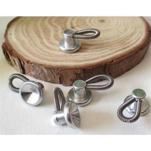 300pcs Men/Women Jeans Pants Fix Expanders Waist Stretch Extender Metal Button Lock